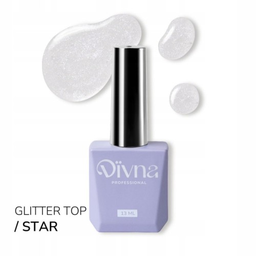 DIVNA Top Hybrydowy Top No Wipe TOP STAR 13ml