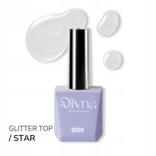 DIVNA Top Hybrydowy Top No Wipe TOP STAR 13ml
