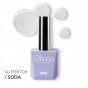 DIVNA Top Hybrydowy Top No Wipe z drobinkami TOP SODA 13ml