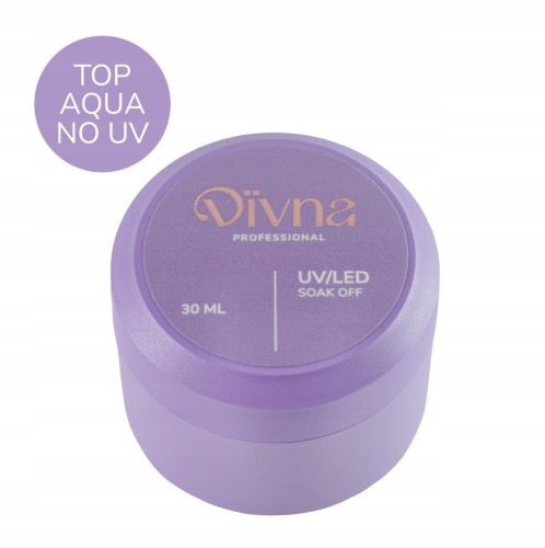 DIVNA Top Hybrydowy No Wipe AQUA No UV 30g