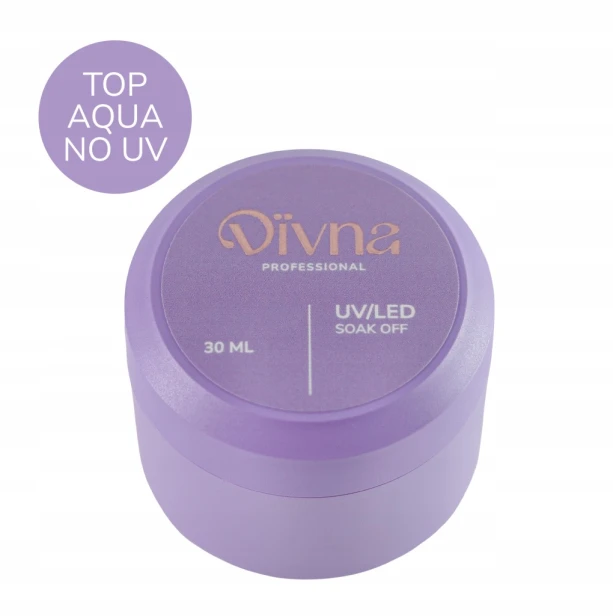DIVNA Top Hybrydowy No Wipe AQUA No UV 30g
