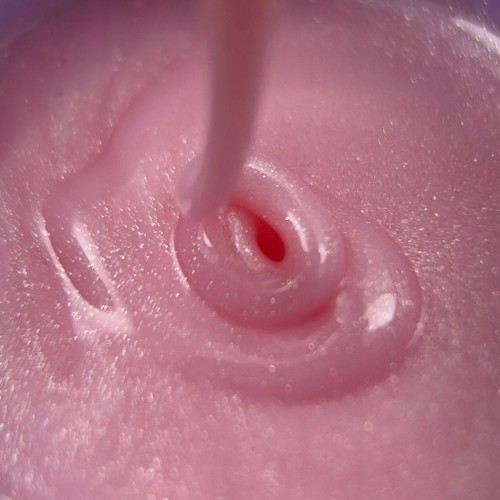 DIVNA Żel budujący o konsystencji bazy rubber z brokatem Balmy Gel 19 13ml