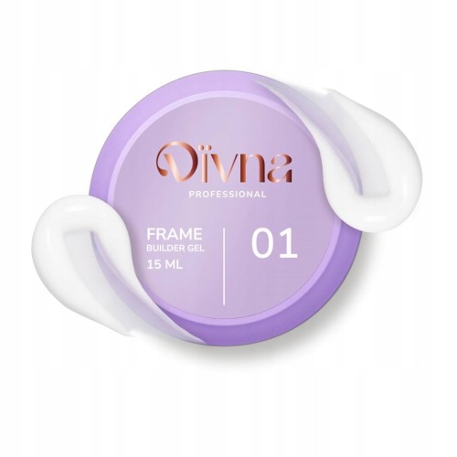 DIVNA Kolorowy Żel budujący do paznokci Frame Builder Gel 01 15ml