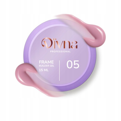 DIVNA Kolorowy Żel budujący do paznokci Frame Builder Gel 05 15ml