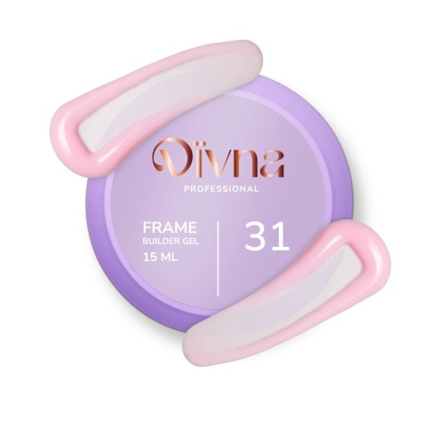 DIVNA Kolorowy Żel budujący do paznokci Frame Builder Gel 31 15ml