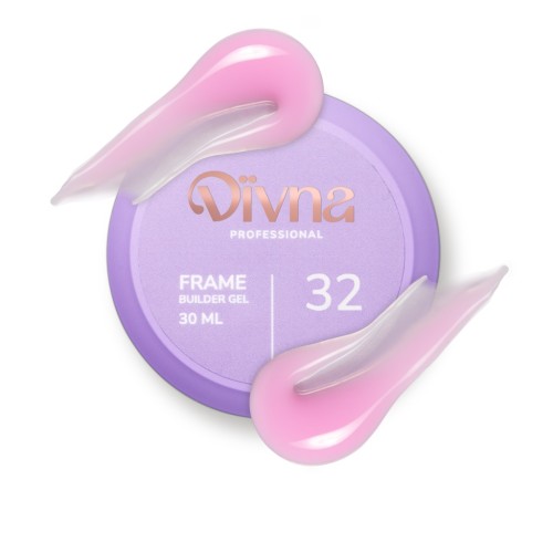 DIVNA Kolorowy Żel budujący do paznokci Frame Builder Gel 32 15ml
