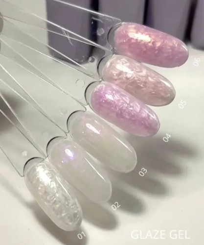 DIVNA Żel budujący samopoziomujący do paznokci GLAZE GEL 01 15g
