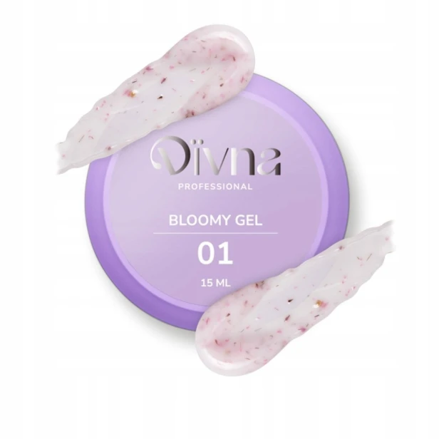 DIVNA Żel budujący do paznokci BLOOMY GEL 01 15g