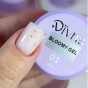 DIVNA Żel budujący do paznokci BLOOMY GEL 01 15g