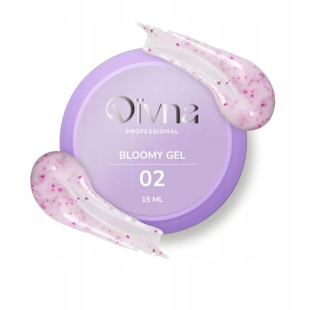 DIVNA Żel budujący do paznokci BLOOMY GEL 02 15g