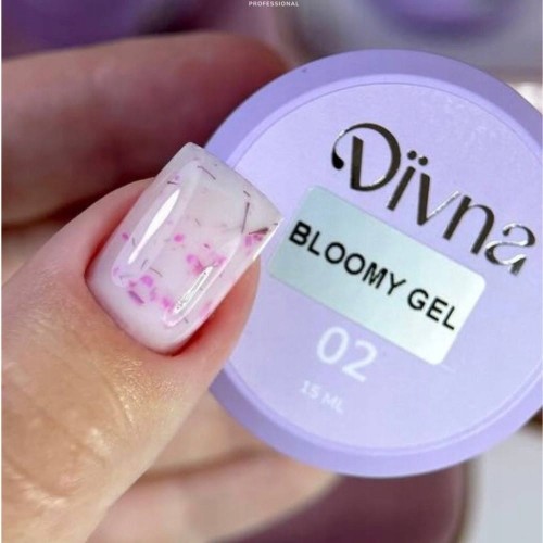 DIVNA Żel budujący do paznokci BLOOMY GEL 02 15g