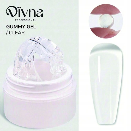 DIVNA Żel do zdobień PREMIUM GUMMY GEL 5g