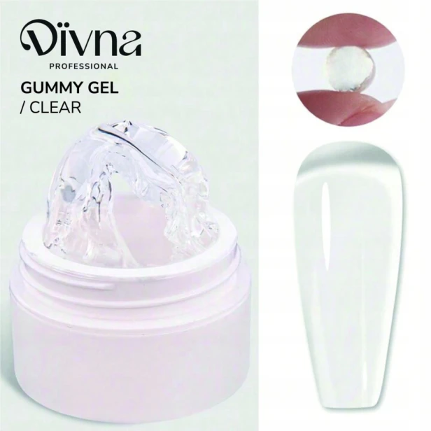 DIVNA Żel do zdobień PREMIUM GUMMY GEL 5g