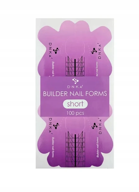 DNKa Formy Papierowe Szablony do przedłużania Paper Nail Forms 100szt