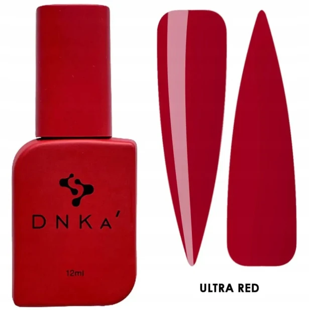 DNKa Lakier Hybrydowy do paznokci czerwony Color Gel Polish ULTRA RED 12ml