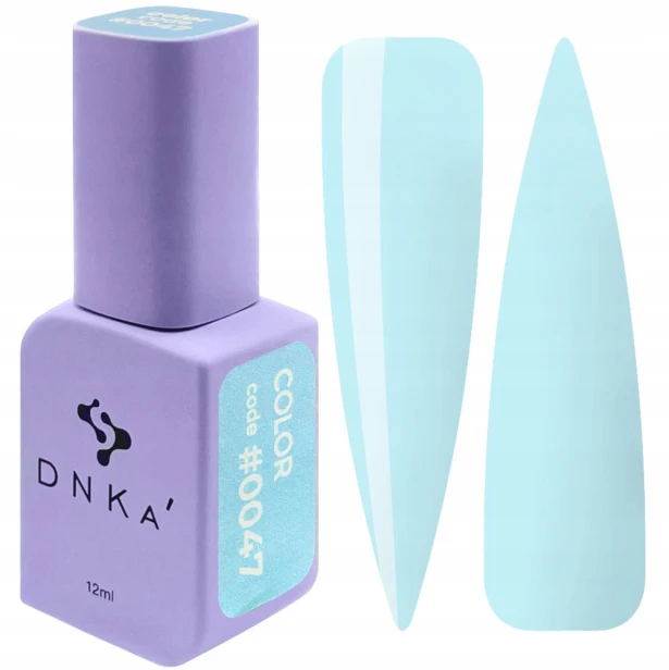 DNKa Lakier Hybrydowy do paznokci niebieski Color Gel Polish #0047 12ml