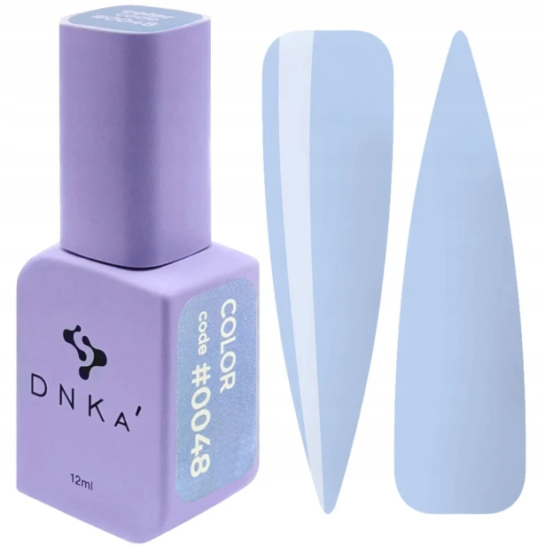 DNKa Lakier Hybrydowy do paznokci niebieski Color Gel Polish #0048 12ml