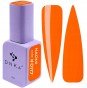 DNKa Lakier Hybrydowy pomarańczowy Color Gel Polish #0117 NAOMI 12ml