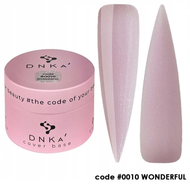 DNKa Rubber Base French Cover Kolorowa Baza #0010 Wonderful 30ml