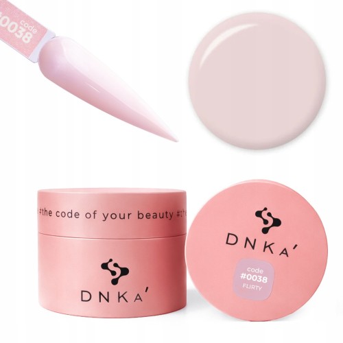 DNKa Rubber Base French Cover Kolorowa Baza #0038 FLIRTY 30ml