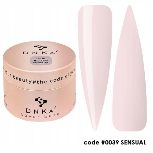DNKa Rubber Base French Cover Kolorowa Baza #0039 SENSUAL 30ml