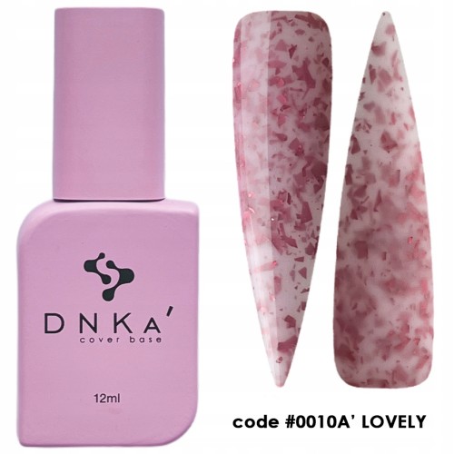 DNKa Baza Hybrydowa Cover Rubber Base French LOVELY #0010A 12ml
