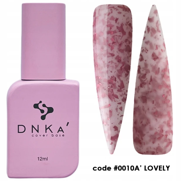 DNKa Baza Hybrydowa Cover Rubber Base French LOVELY #0010A 12ml