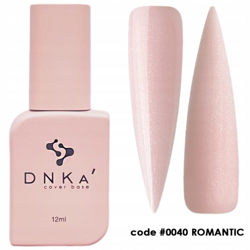 DNKa Baza Hybrydowa Cover Rubber Base French ROMANTIC #0040 12ml