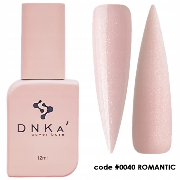 DNKa Baza Hybrydowa Cover Rubber Base French ROMANTIC #0040 12ml