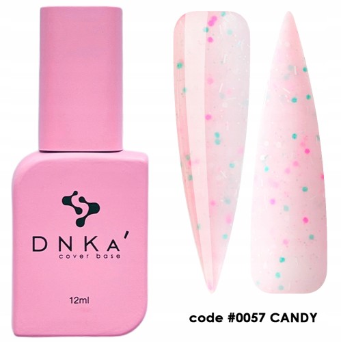 DNKa Baza Hybrydowa Cover Rubber Base French CANDY #0057 12ml