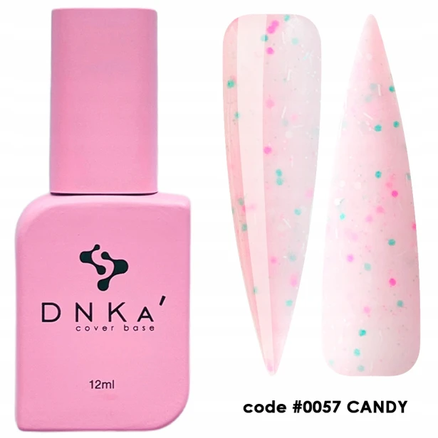 DNKa Baza Hybrydowa Cover Rubber Base French CANDY #0057 12ml