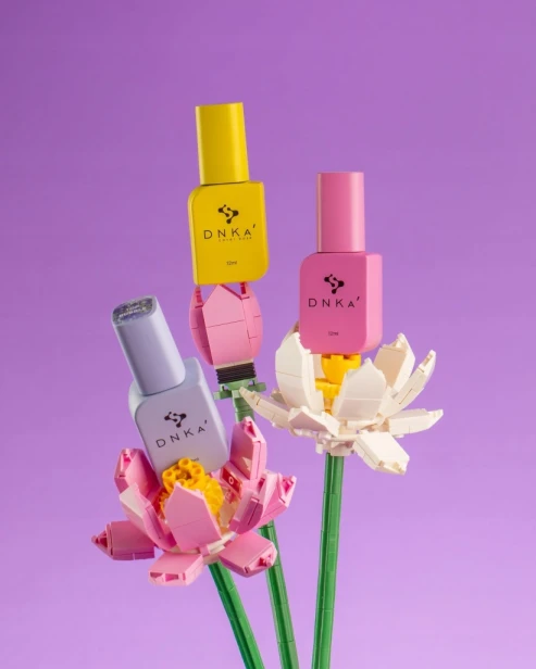 DNKa Baza Hybrydowa Cover Rubber Base French FLAMINGO #0073 12ml