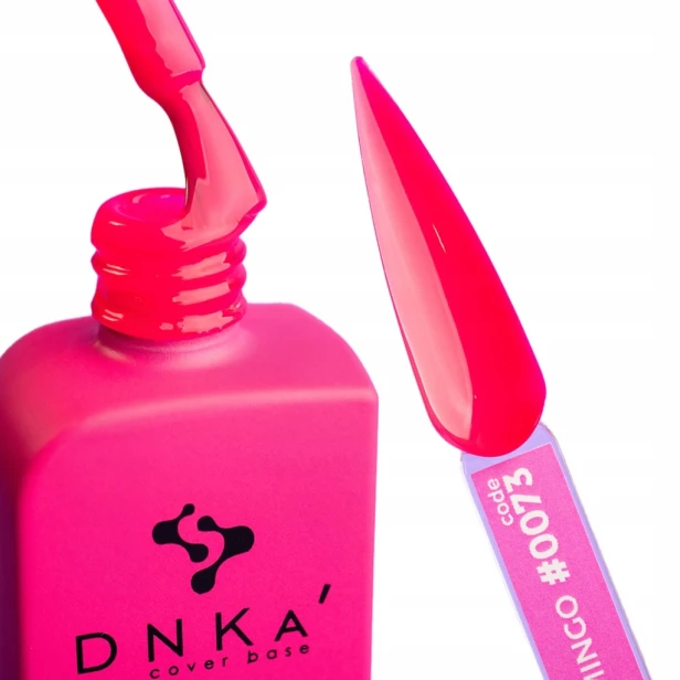 DNKa Baza Hybrydowa Cover Rubber Base French FLAMINGO #0073 12ml