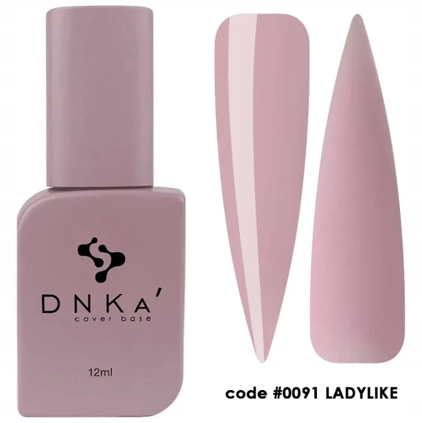 DNKa Baza Hybrydowa Cover Rubber Base French LADYLIKE #0091 12ml