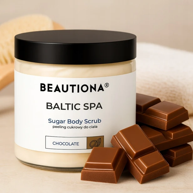 Beautiona BALTIC SPA Peeling cukrowy do ciała czekolada CHOCOLATE 250ml