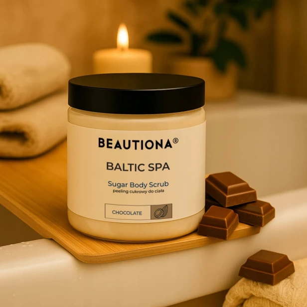 Beautiona BALTIC SPA Peeling cukrowy do ciała czekolada CHOCOLATE 250ml