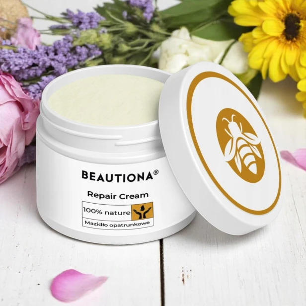Beautiona Mazidło opatrunkowe Krem do rąk dla suchej popękanej skóry 50ml