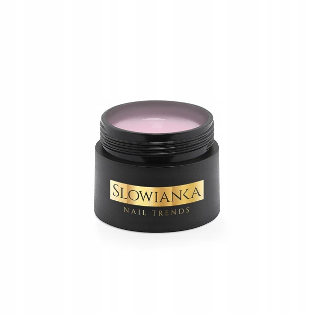 SLOWIANKA Żel budujący Half-Cover Builder Ideal Tixotropic COMBI ROSE 50g