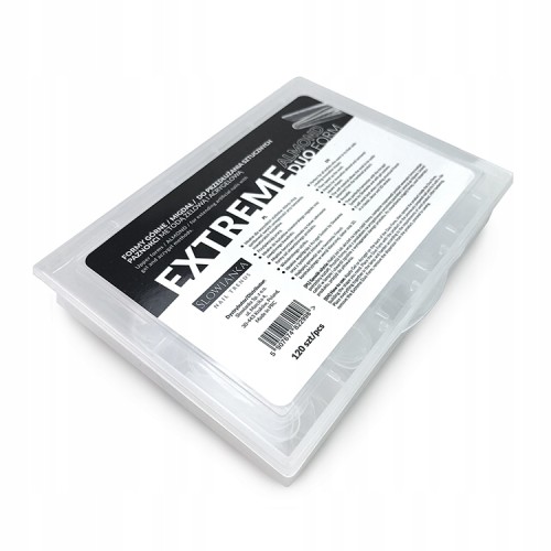 SLOWIANKA Dual Formy Formy Extreme Duo Form Almond Migdał Maxi 120szt