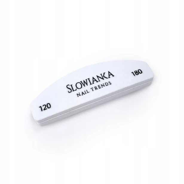 SLOWIANKA Blok Polerski MINI Polerka do paznokci Łódka 120/180 1szt