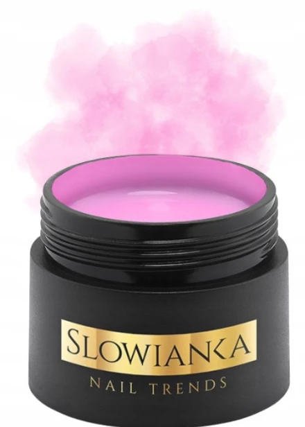 SLOWIANKA Żel budujący Cover Builder Gel Ideal Tixotropic TRENDY PINK 15g