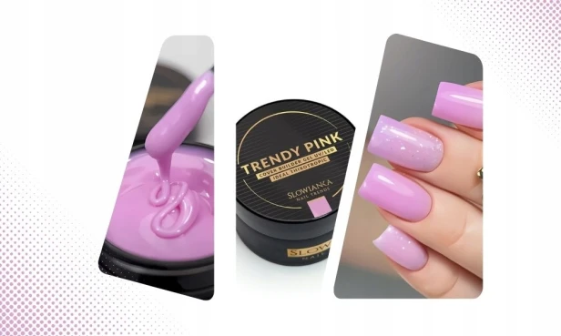 SLOWIANKA Żel budujący Cover Builder Gel Ideal Tixotropic TRENDY PINK 15g