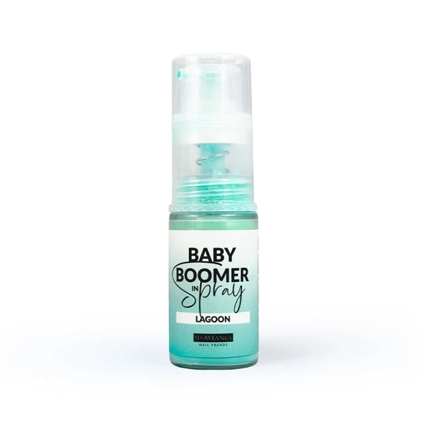 SLOWIANKA Proszek do ombre/babyboomer Baby Boomer in Spray LAGOON 5g