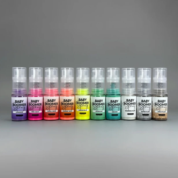 SLOWIANKA Proszek do ombre/babyboomer Baby Boomer in Spray LAGOON 5g