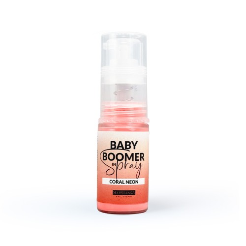 SLOWIANKA Proszek do ombre/babyboomer Baby Boomer in Spray CORAL NEON 5g