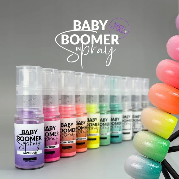 SLOWIANKA Proszek do ombre/babyboomer Baby Boomer in Spray LIMONCELLO 5g
