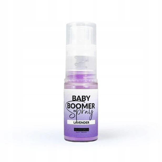 SLOWIANKA Proszek do ombre/babyboomer Baby Boomer in Spray LAVENDER 5g