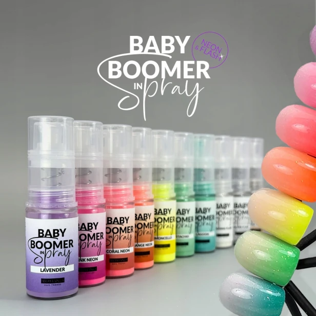 SLOWIANKA Proszek do ombre/babyboomer Baby Boomer in Spray LAVENDER 5g