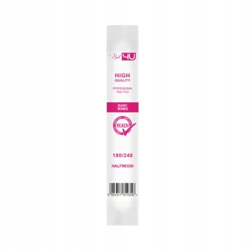 Nail4U Pilnik papierowy Basic Łódka gradacja 180/240 25szt