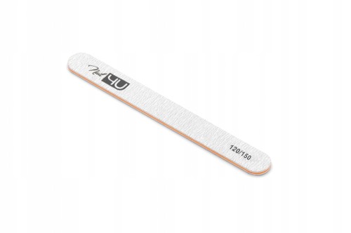 NAIL4U Pilnik do paznokci Basic PROSTY dwustronny 120/150 25szt